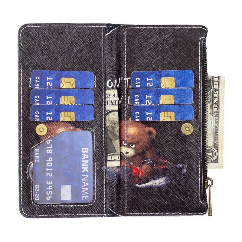 Κάλυμμα iPhone 14 Pro πορτοφολι Bear Wallet