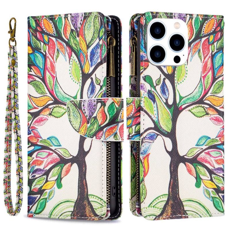 Κάλυμμα iPhone 14 Pro πορτοφολι Tree Wallet