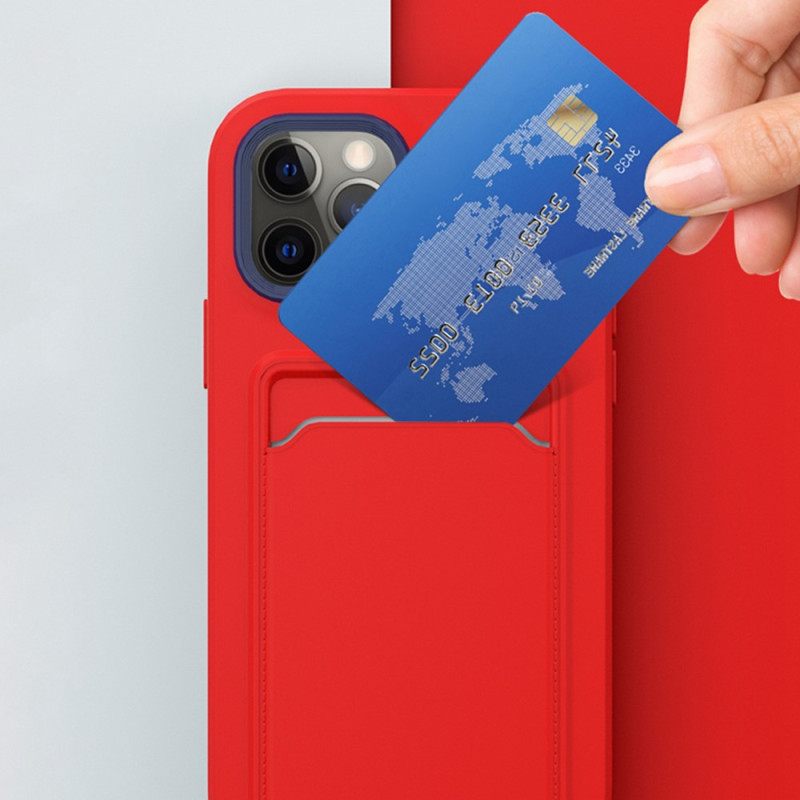 Θήκη iPhone 14 Pro Δίχρωμη Κάρτα