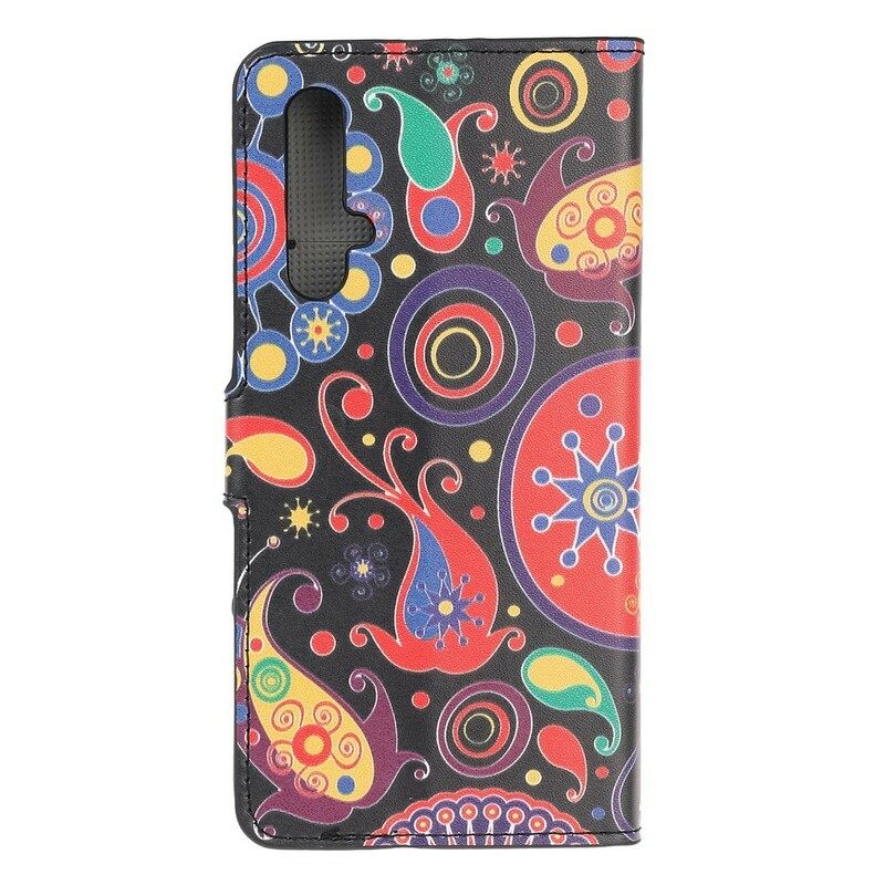 Θήκη Flip Huawei Nova 5T / Honor 20 Galaxy Design