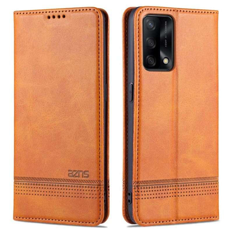 θηκη κινητου Oppo A74 4G Θήκη Flip Azns Faux Leather