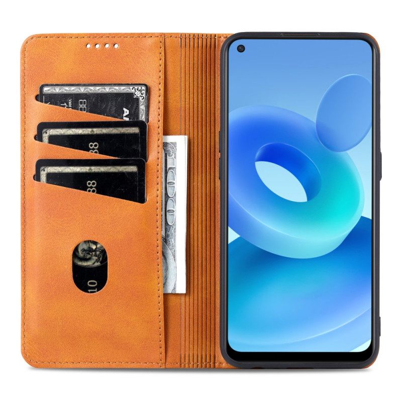 θηκη κινητου Oppo A74 4G Θήκη Flip Azns Faux Leather