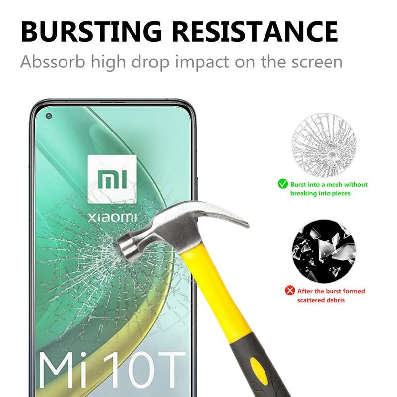 Arc Edge Tempered Glass Protection For Xiaomi Mi 10T / 10T Pro Screen