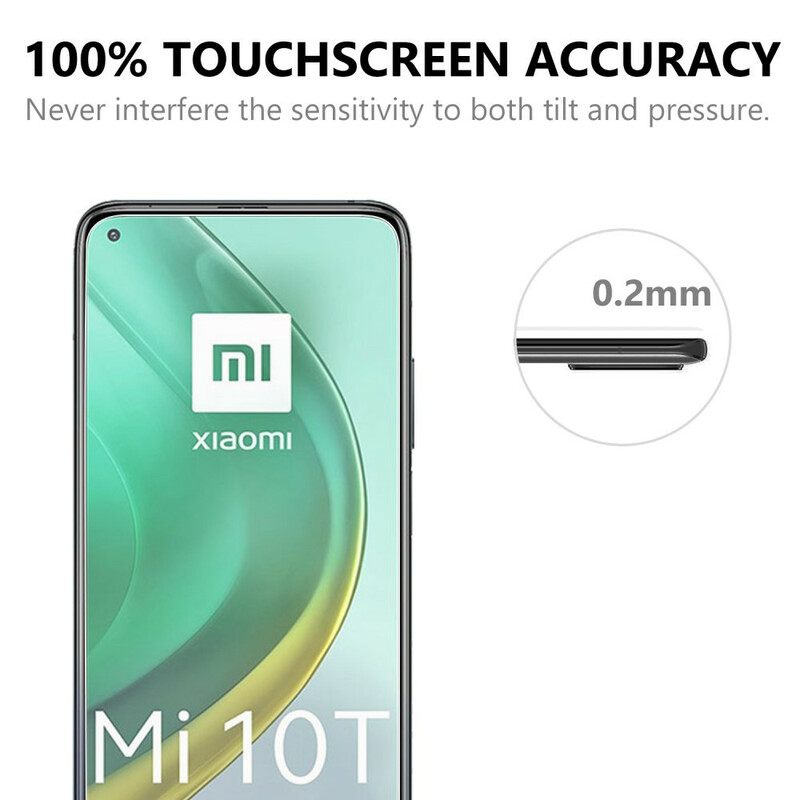 Arc Edge Tempered Glass Protection For Xiaomi Mi 10T / 10T Pro Screen