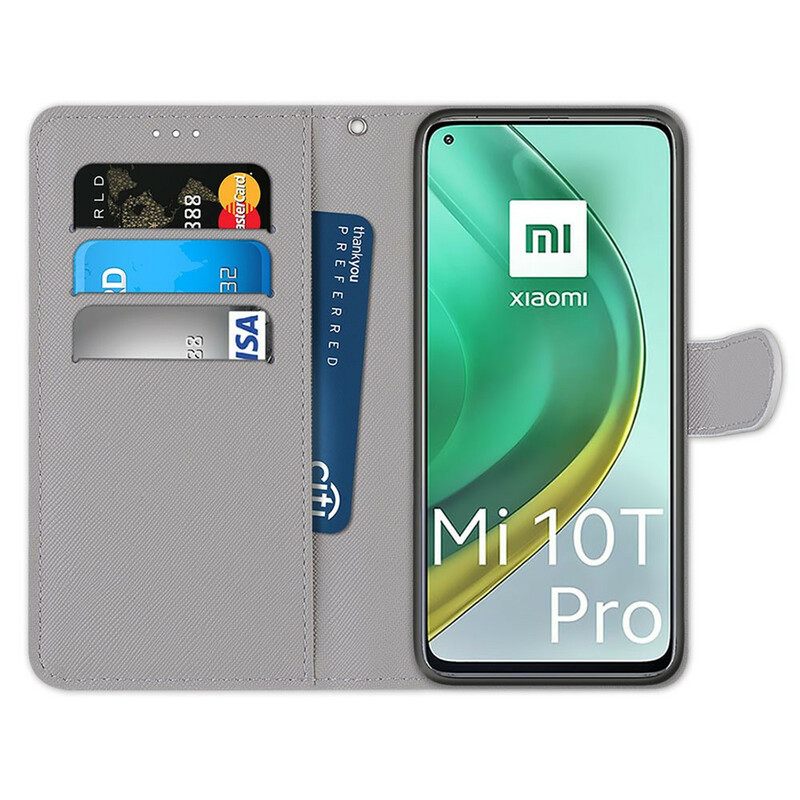 δερματινη θηκη Xiaomi Mi 10T / 10T Pro Ίχνη Στη Βροχή