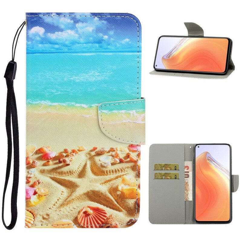 Κάλυμμα Xiaomi Mi 10T / 10T Pro με κορδονι Strappy Beach