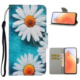 Κάλυμμα Xiaomi Mi 10T / 10T Pro με κορδονι Strappy Daisies