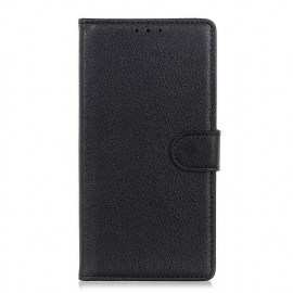 Κάλυμμα Xiaomi Mi 10T / 10T Pro Premium Leather Effect Litchi