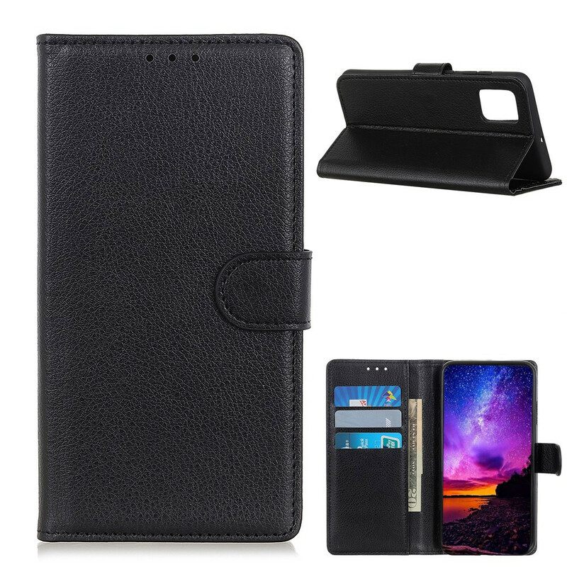 Κάλυμμα Xiaomi Mi 10T / 10T Pro Premium Leather Effect Litchi