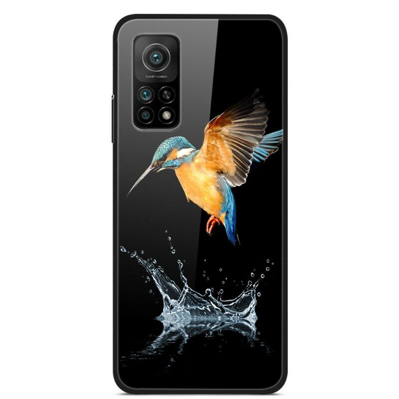 θηκη κινητου Xiaomi Mi 10T / 10T Pro Crown Bird Tempered Glass