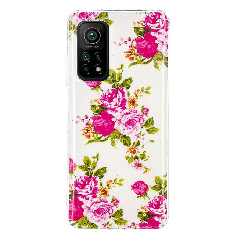 θηκη κινητου Xiaomi Mi 10T / 10T Pro Fluorescent Liberty Flowers