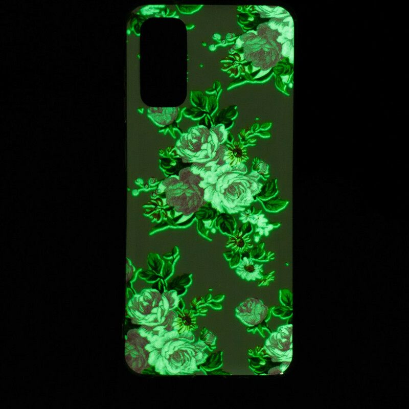 θηκη κινητου Xiaomi Mi 10T / 10T Pro Fluorescent Liberty Flowers