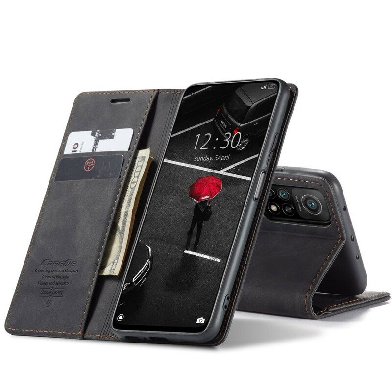 θηκη κινητου Xiaomi Mi 10T / 10T Pro Θήκη Flip Caseme Faux Leather