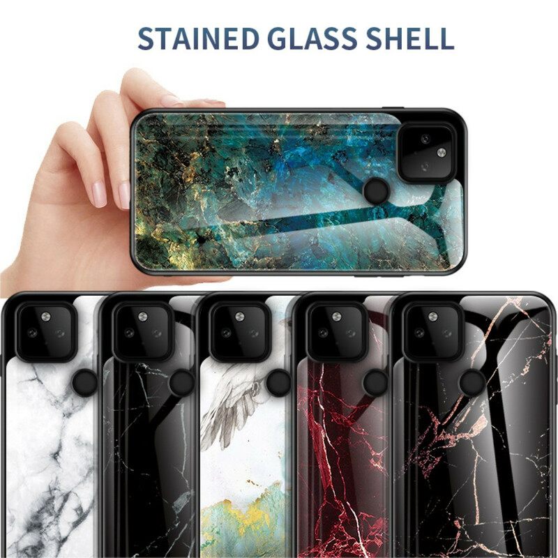 Θήκη Google Pixel 5A Premium Colors Tempered Glass