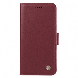 Δερματινη Θηκη iPhone 16 Plus Faux Leather Yikatu