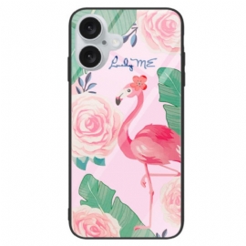 Κάλυμμα iPhone 16 Plus Tempered Glass Bird