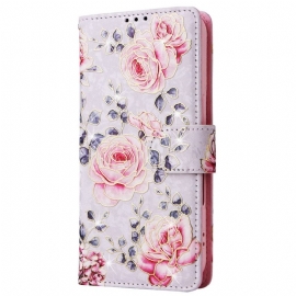 Θηκη Κινητου iPhone 16 Plus Θήκες Κινητών Floral Πορτοφόλι Αποκλεισμού Rfid