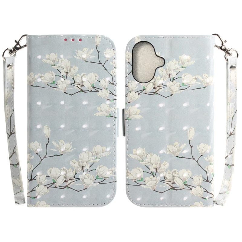 Θηκη Κινητου iPhone 16 Plus Θήκες Κινητών Strap Magnolias