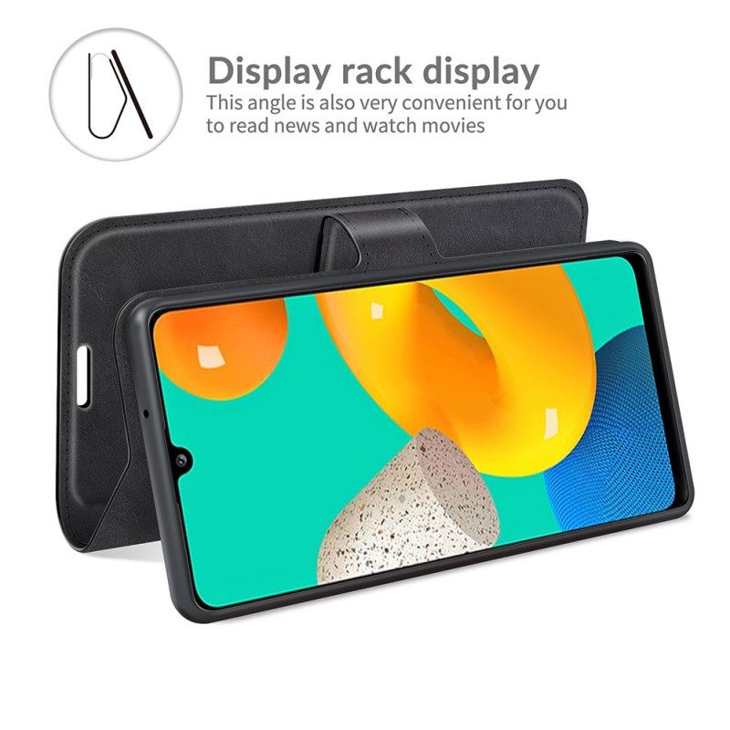 Κάλυμμα Samsung Galaxy M32 Faux Leather Slim