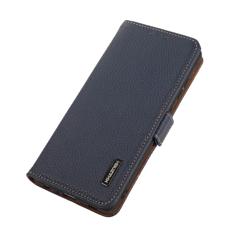 Κάλυμμα Samsung Galaxy M32 Litchi Leather Khazneh Rfid