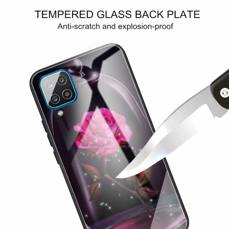 Θήκη Samsung Galaxy M32 Magic Pink Tempered Glass