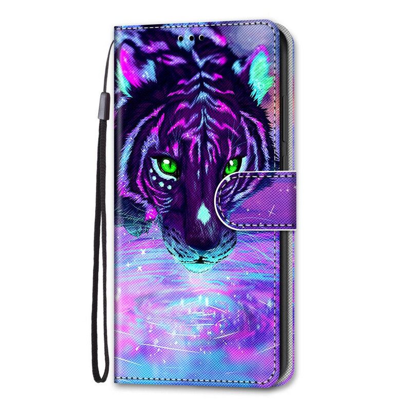 δερματινη θηκη Samsung Galaxy S21 Plus 5G Magic Feline