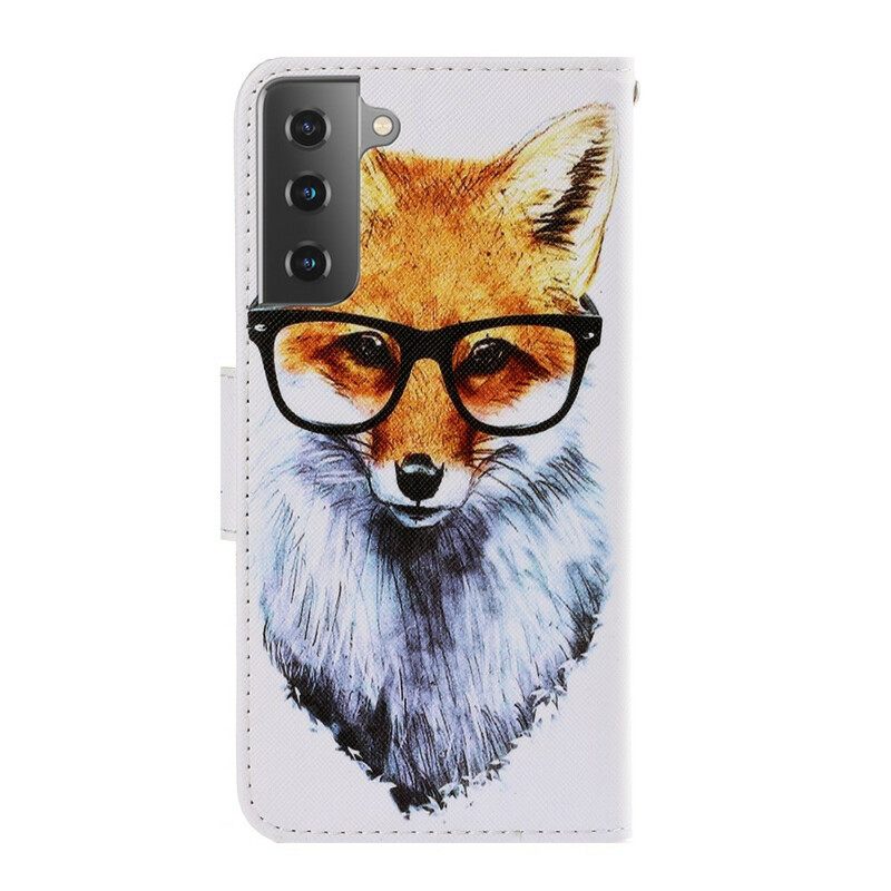 Κάλυμμα Samsung Galaxy S21 Plus 5G με κορδονι Brainy Fox Με Λουράκι