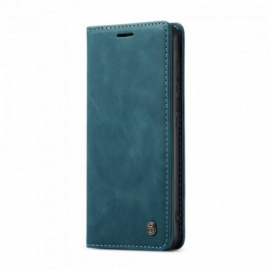 θηκη κινητου Samsung Galaxy S21 Plus 5G Θήκη Flip Caseme Faux Leather