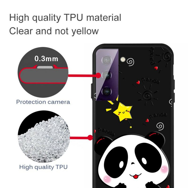 Θήκη Samsung Galaxy S21 Plus 5G Panda Star