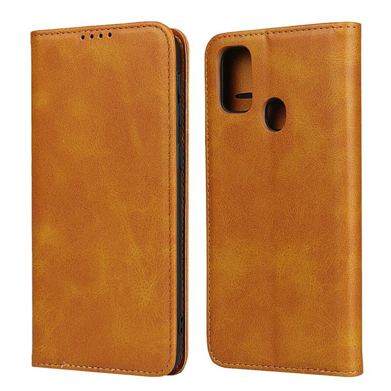 θηκη κινητου Samsung Galaxy M21 Θήκη Flip Elegance Split Leather