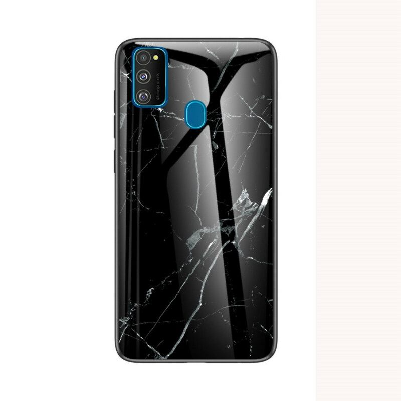 Θήκη Samsung Galaxy M21 Premium Color Tempered Glass