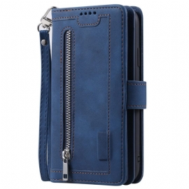 Δερματινη Θηκη iPhone 16 Pro Κάτοχοι Καρτών Wallet 9