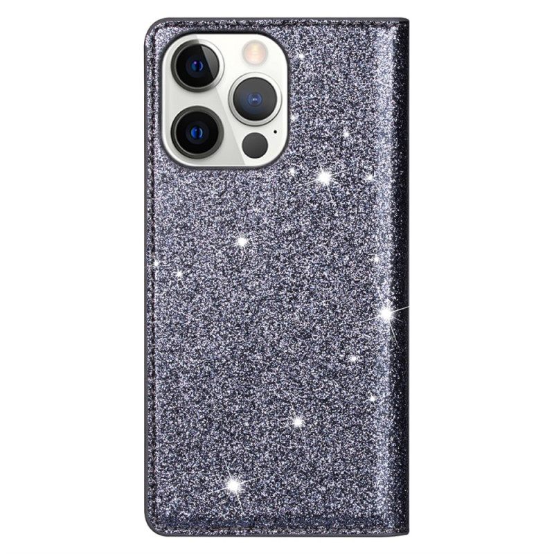 Δερματινη Θηκη iPhone 16 Pro Θήκες Κινητών Glitter