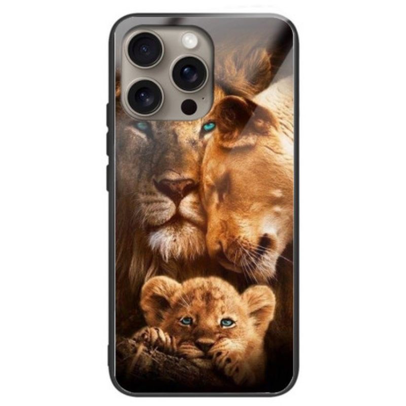 Κάλυμμα iPhone 16 Pro Lions Tempered Glass