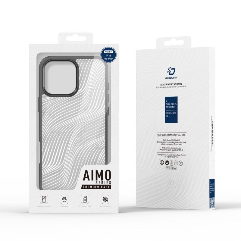 Κάλυμμα iPhone 16 Pro Σειρά Aimo Dux Ducis Σιλικόνης