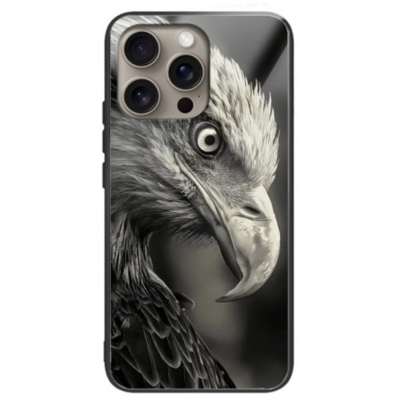 Κάλυμμα iPhone 16 Pro Tempered Glass Eagle Pattern