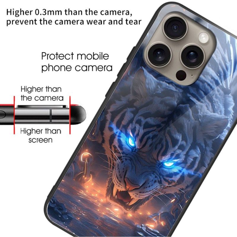 Κάλυμμα iPhone 16 Pro Tiger Tempered Glass