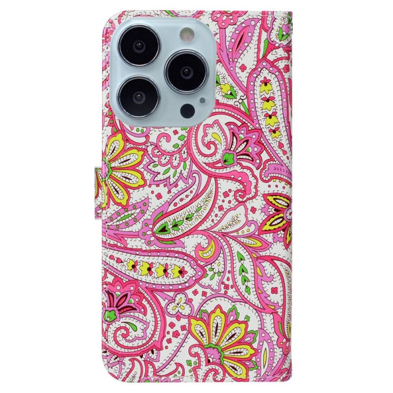 Θηκη Κινητου iPhone 16 Pro Θήκες Κινητών Floral Print Strappy