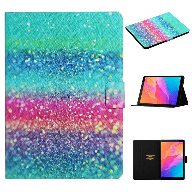 Θήκη Flip Huawei MatePad T 8 Glitter Element