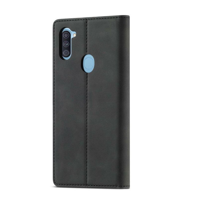 θηκη κινητου Samsung Galaxy M11 Θήκη Flip Lc.imeeke Leather Effect