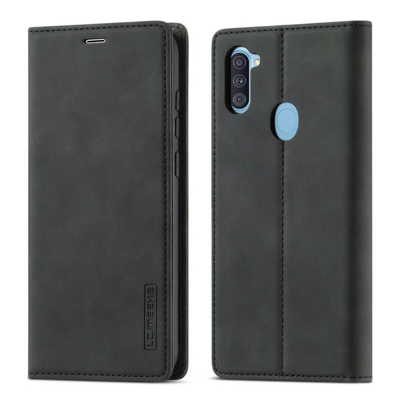 θηκη κινητου Samsung Galaxy M11 Θήκη Flip Lc.imeeke Leather Effect