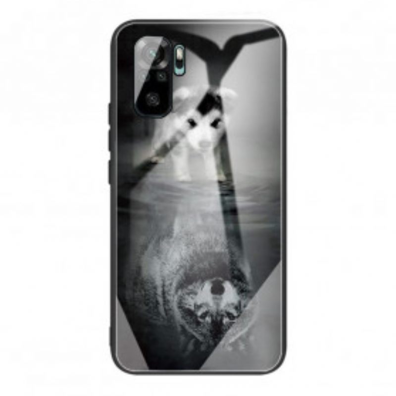 θηκη κινητου Poco M5s Puppy Dream Tempered Glass