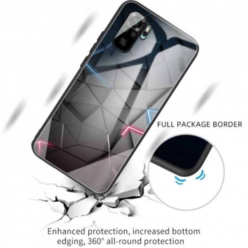 Θήκη Poco M5s Γεωμετρία Tempered Glass