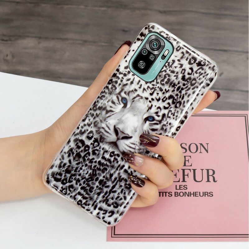 Θήκη Poco M5s Leopard Fluorescent