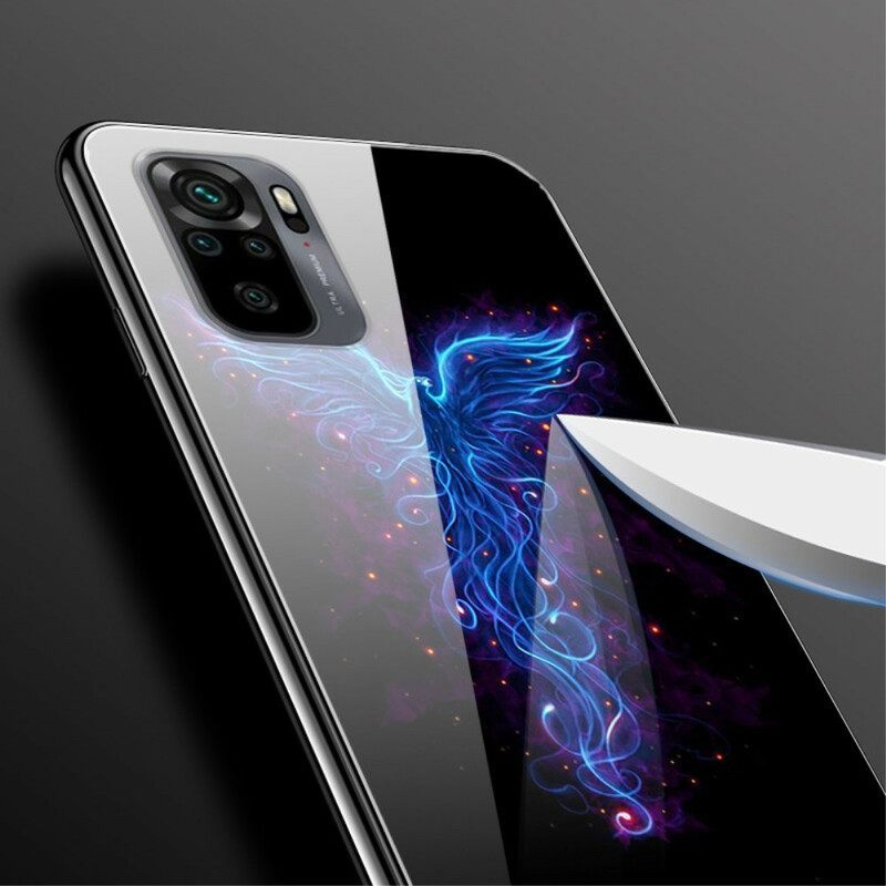 Θήκη Poco M5s Νούφαρα Από Tempered Glass