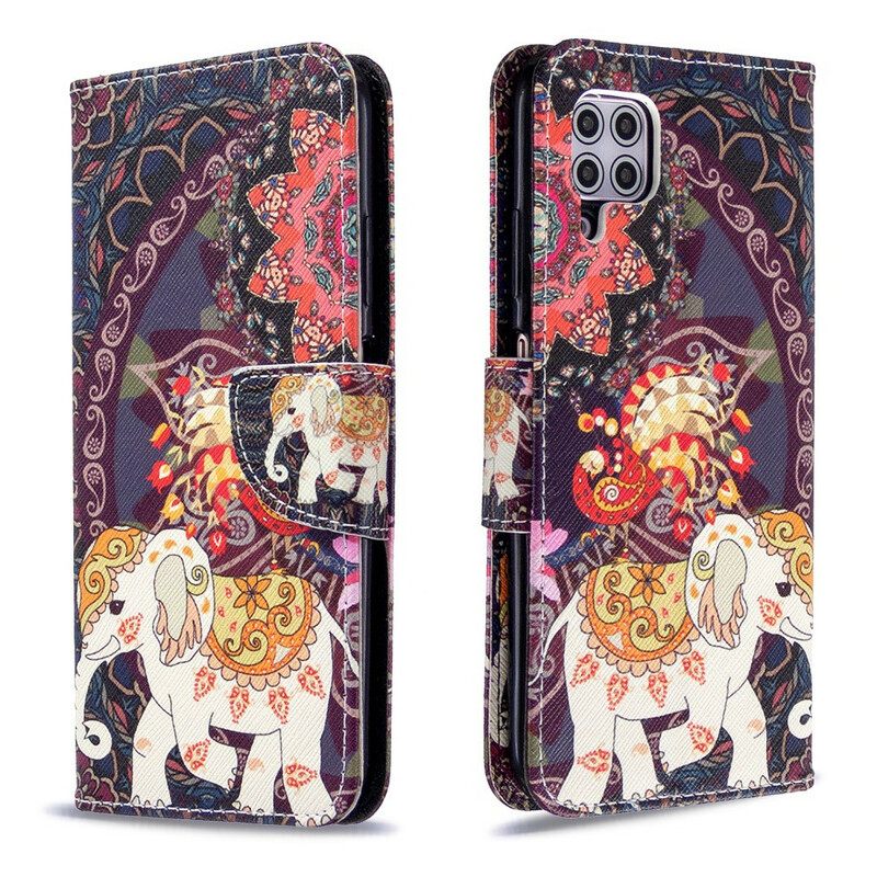 Κάλυμμα Huawei P40 Lite Mandala Ethnic Elephants