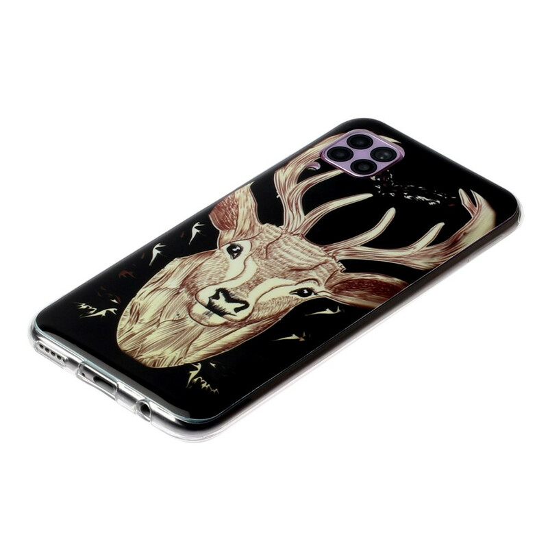 Θήκη Huawei P40 Lite Fluorescent Majestic Stag