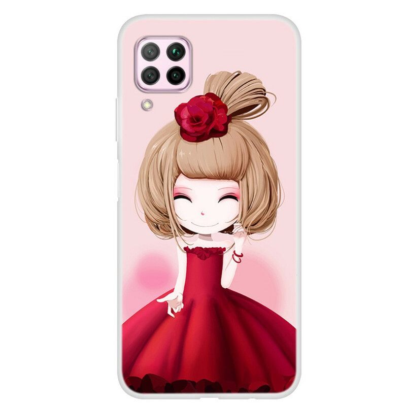 θηκη κινητου Huawei P40 Lite Manga Lady