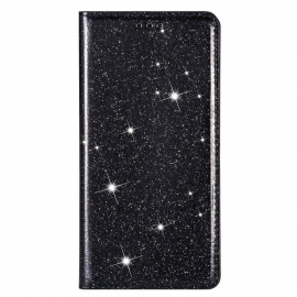 θηκη κινητου Huawei P40 Lite Θήκη Flip Στυλ Glitter