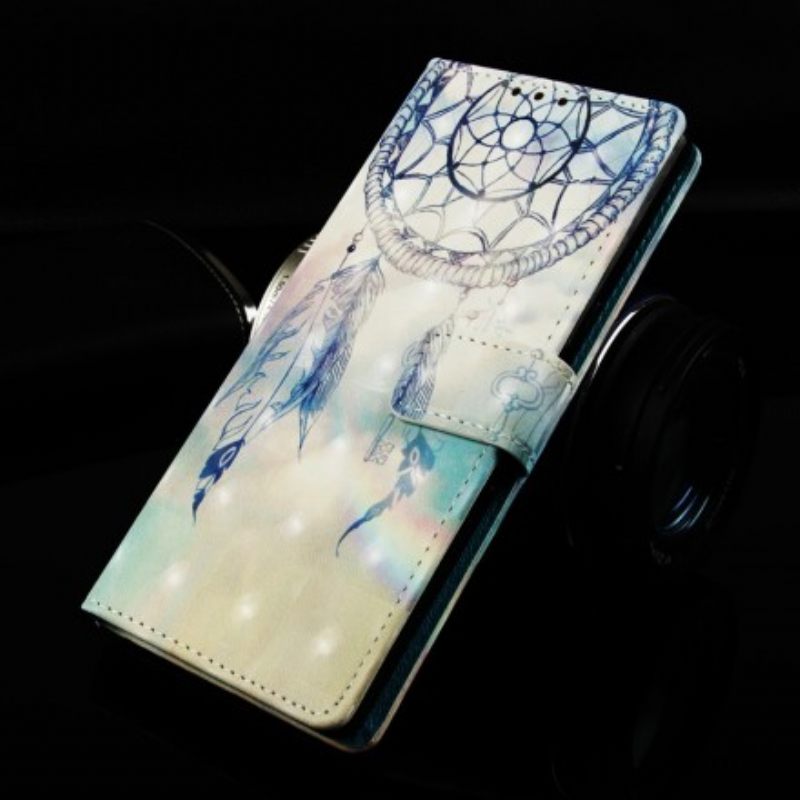 δερματινη θηκη Samsung Galaxy A30 / A20 Ακουαρέλα Dream Catcher